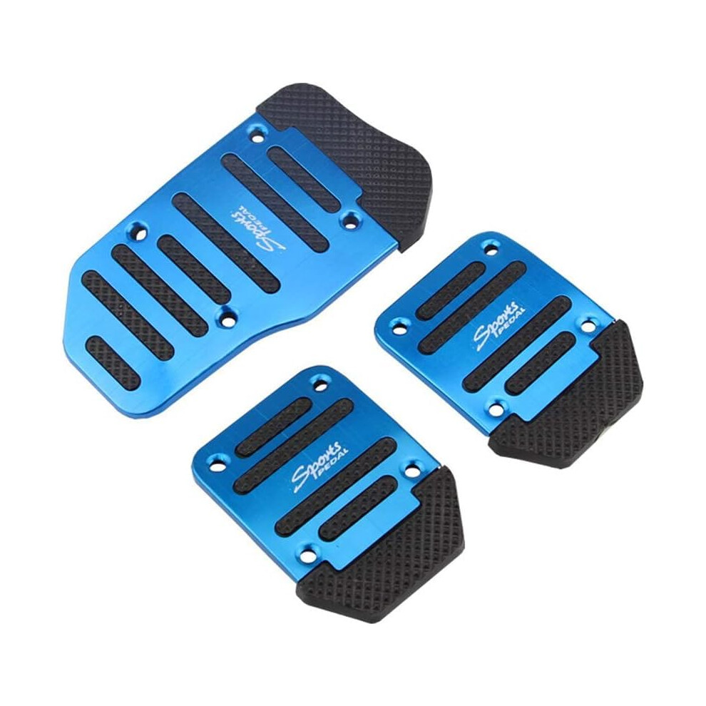 Auto Aluminum Pedal Covers 4Th Gen 20202022 Manual Transmission Antislip Pedal Pad Kit Blue 9323874337173
