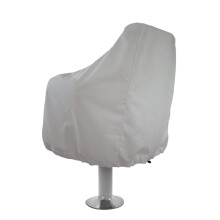 Boat Seat Waterproof Boat Console Seat Protector Oxford Fabric 210D 56X61X64 Cm White