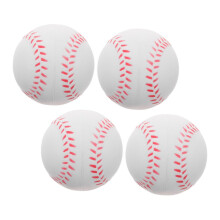 Soft PU Sponge Baseball Training Balls 4Pack, Lightweight IndoorOutdoor Practice, Safe Softballs For Beginners And Teenagers