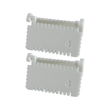 2Pcs Adjustable Hinged Sewing Template Ruler Multipurpose-8