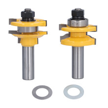 2Pcs 1/2in Schaft Router Bit Holzbearbeitung