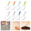 Automatic Sealing Pet Food Scoops With AntiSlip Handle-Green 6