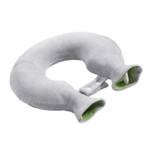 Cache-cou avec des conceptions ergonomiques pour la chaleur-Gris