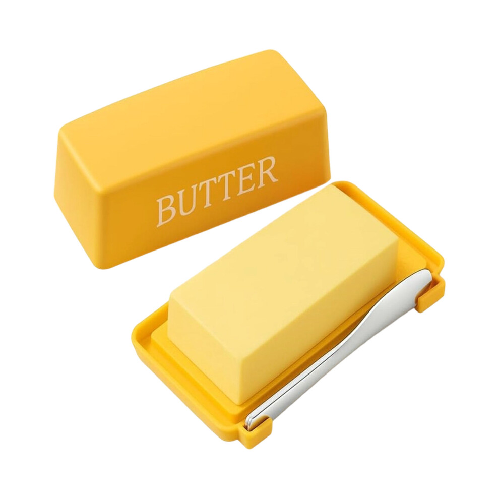 Space Saving Butter Storage Systems Features Slicing And-Yellow 7709000166701