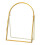 Elegant Pressed Flowers Tabletop Frame Clear Double Glass-arch 1