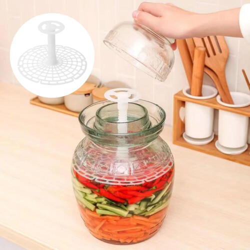 Support en plastique de presse de pot de-Petite taille 15 cm 2