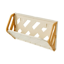 Foldable Over Door Shoe Shelf Space Efficient Storage-Yellow