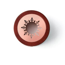 Wax Seal Melting Heater Snowflake Design, Retro Solid Wood Wax Pot, Bead Stick Heater, Glue for DIY Seals