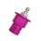 Quick Installation Charging Coupler Transfer Adapter, CorrosionResistant Metal, Purple Quick Connector 1