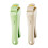Durable Nonrust Steel Tongs Heatproof Handle Safe-White 1 2
