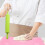 Plastic Pizza Dough Roller Nonstick Kitchen Tool For-Green 7