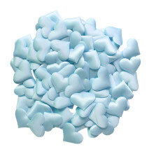 Confete reutilizável para celebrações, decoração de quarto faça você mesmo com confete em formato de coração e núcleo de esponja 3D,