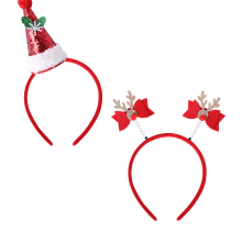 Adorabili fasce natalizie con campanellini, ampia applicazione per feste cosplay e altre occasioni speciali, regalo ideale per familiari e amici con
