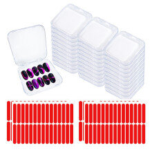 Decoratieve Nail Art opbergkoffer slagvaste kunststof houder