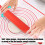 Multifunctionele plastic deegroller voor pasta's,-Blauw 5