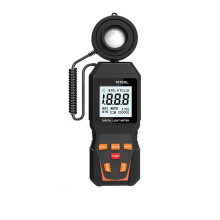 Digital Light Meter Max 200,000 Lux Luxmeter Luminance Photometer With Auto LCD Illuminometer