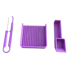Craft Beads Tool Set Featuring Professional Calibrator-Purple