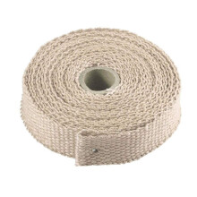 Exhaust Wrap 5m Glass Fiber Tape Brown Auto Exhaust Pipe Insulation