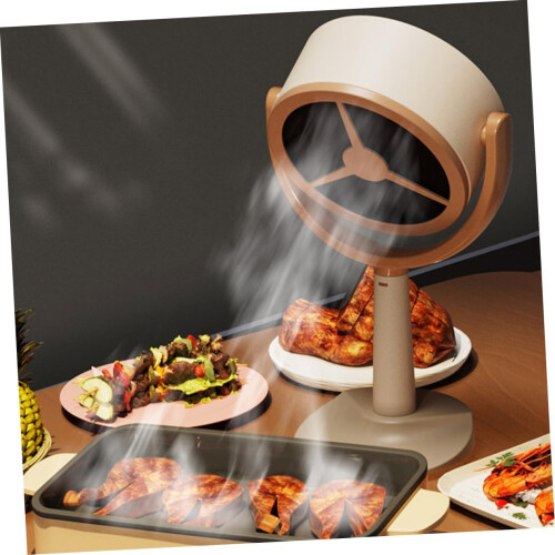 Mini Desktop Range Hood USBPowered Compact Extractor Fan For Kitchen Smoke Removal Hot Pot And BBQ 2