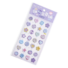 Autocollant en mousse de dessin animé-des bonbons à la lavande
