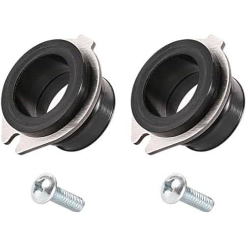 Flex Coupler 75499 Waste Disposal Connector Compatible with Soft Rubber AntiVibration Tailpipe Replacement With Screws 2