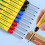 6Pcs 33mm Long Tip Markers Waterproof Deep Hole Marker-Blue 4