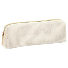 Sac de rangement multifonctionnel pour stylos, trousse à-Blanc