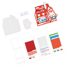 Ensemble d'art de Puzzle pour enfants, autocollant de projet-3