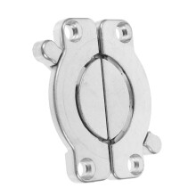 Heavy Duty Rotating Table Connector For Secure Board And Cabinet Door Assembly Office And Home Furniture Easy Install