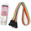 Serial Converter Adapter USB To TTL 5Pin Module With Jumper Wire For Microcontrollers, USB Serial Interface 5