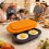Friteuses à œufs micro-ondes en métal et Silicone, cuisson-Jaune 6
