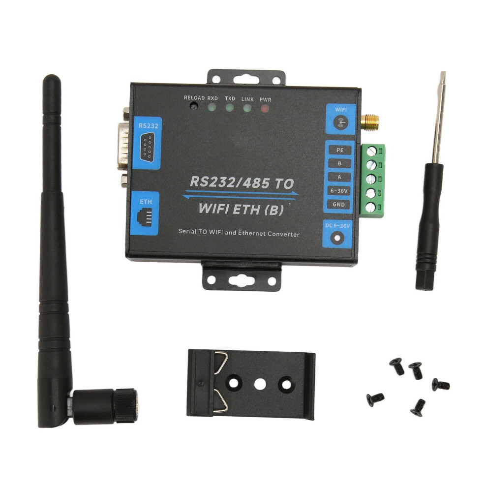 Rs232 Rs485 Serial To Ethernet Adapter Industrialgrade Multiinterface Transparent Transmission Tcp To Rtu Httpd Client 9067246167547
