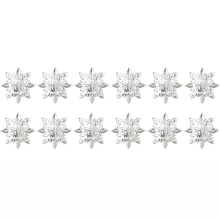 Christmas Party Decoration, Snowflake Garland Adds Festive Charm Indoors Outdoors, Long-Lasting and Reusable for Endless Celebrations