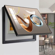Electric Meter Box Decorative Painting Meter Cover Detachable Modern Style 50x40 cm Model 9