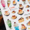 Retro Journaling Sticker Adhesive Paper Sticker For-1 7