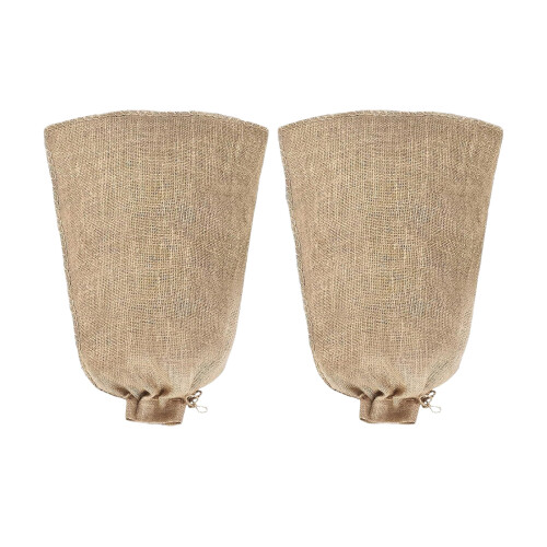 Sacs de couverture de plantes d'hiver en toile de jute-40 pouces
