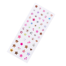 Decorative Small Sticker for Kids Adults,-pink and brown stars