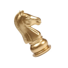 Schaken Standbeeld Decors Schaken Koningin Ridder Sculptuur-B