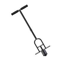 Ergonomische grasadverteerder met lange steel voor het eenvoudig