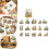 Retro Town Landscape Decorative Sticker For Scrapbooking-2 6