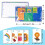 Alphabets illustrés Flashcards Construction de vocabulaire pour 3