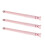Stylo Gel effaçable à séchage rapide, réinscriptible à-rose 1