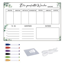 Tableau d'affichage mural effaçable en acrylique-TYU501 6 stylos