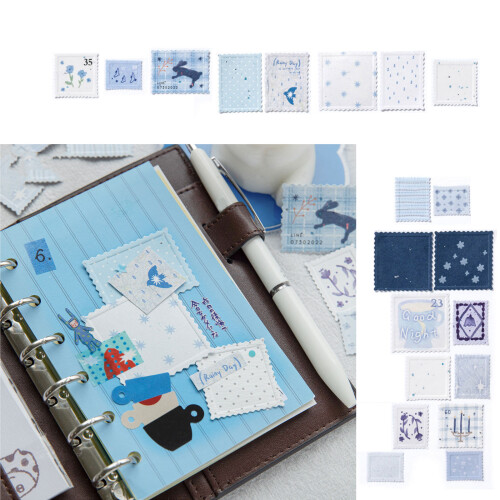 Embossed Stamps Sticker For Scrapbooking And Journaling-6 2