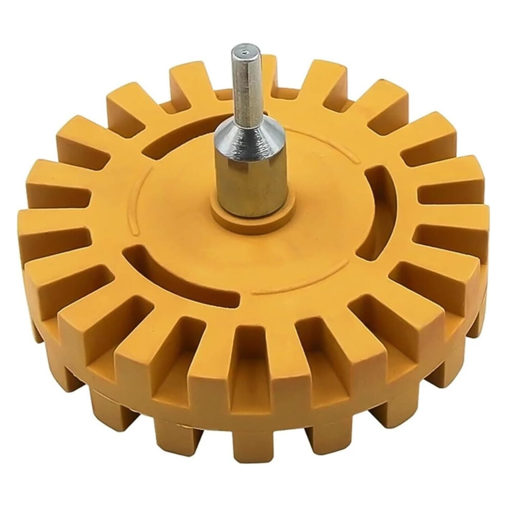 Pneumatic Rubber Remover Wheel For Car Decal Removal Tool Sticker Glue Eraser Scraper Disk 25Mm 9067246175528