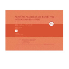 Bloc de papier aquarelle 300g, 20 feuilles, pour-32 000 ridules