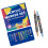 Marqueurs à paillettes à Double pointe, brosse douce, stylos-60 1