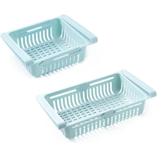 Adjustable Kitchen Organizer, Refrigerator Food Container With Clear Design For Visibility, Multifunction Refrigerator Storage, High-Quality Pp Plasti 1