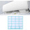 Air Antidust Filter Accessories Indoor Unit Hanging Dust Protection Net LongLasting Plastic Compatible With Split AC 37533cm 4