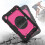 Funda para iPad Mini 4/5 con soporte y correa para el hombro rosa 5